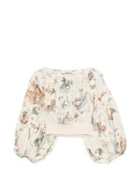 ZIMMERMANN Printed Top | Neutrals | FARFETCH at Farfetch